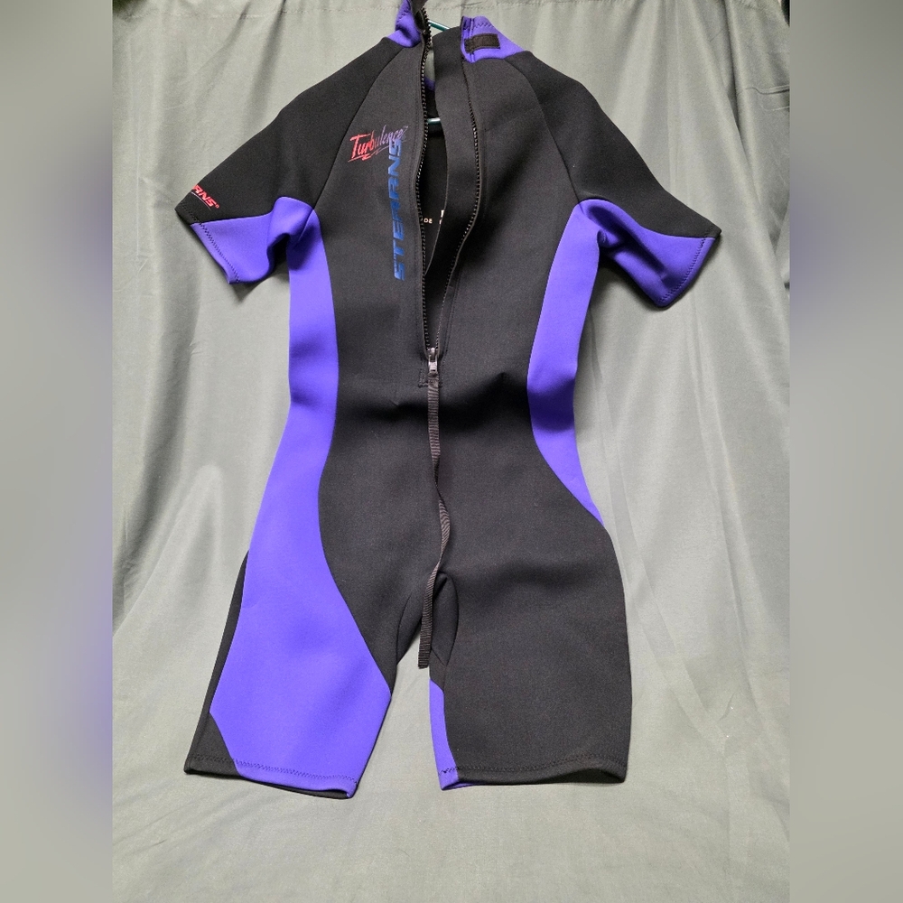 Stearns Turbulence Black and Purple Bodysuit - Picture 2 of 5